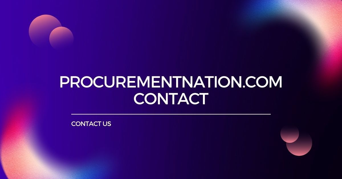 procurementnation.com contact